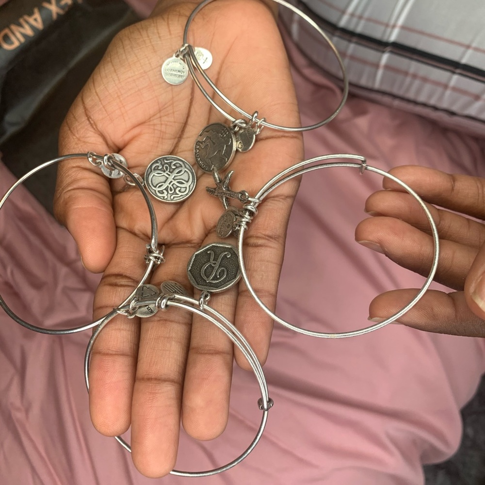 🚫SOLD🚫Alex and Ani Silver Bracelets - Picture 5 of 12